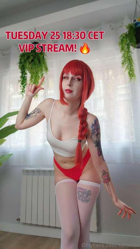 THE FIRST VIP STREAM IS COMING! 🔴🎥As I loved streaming on my..