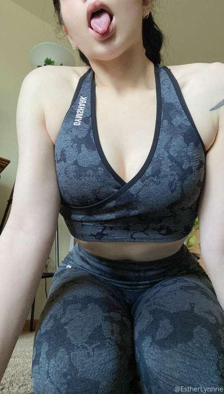 Sports bras hold a lot in but they still are quite cute🤍🌿