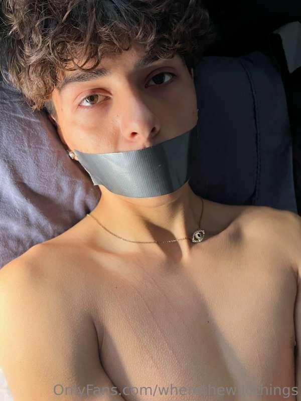 you asked for this! duct taped new ***forbidden boy*** @kean..
