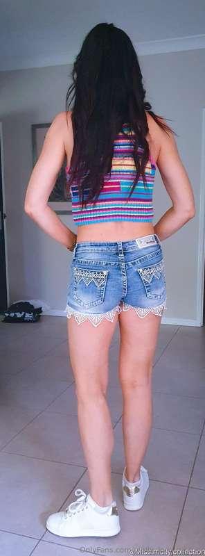 M was in a devilish mood, and still wearing a few marks from..