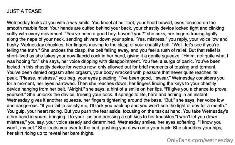 New story made by me to tease all my lock tails😘😘