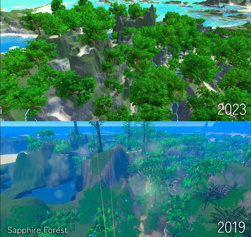 Sapphire Forest Update
