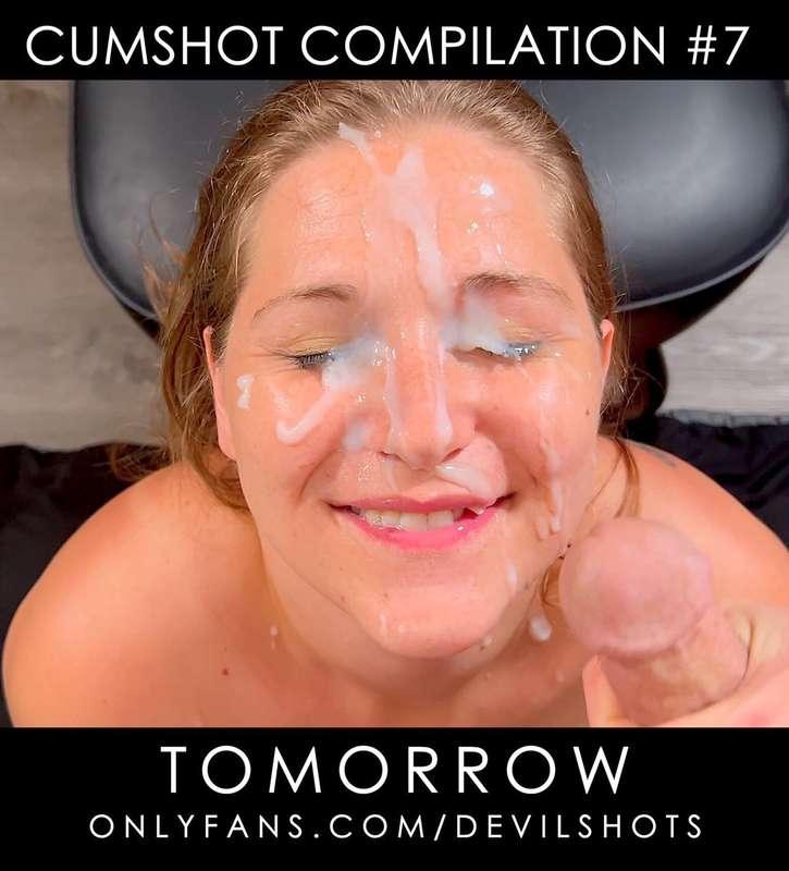 CUMSHOT COMPILATION #7 will be released tomorrow!