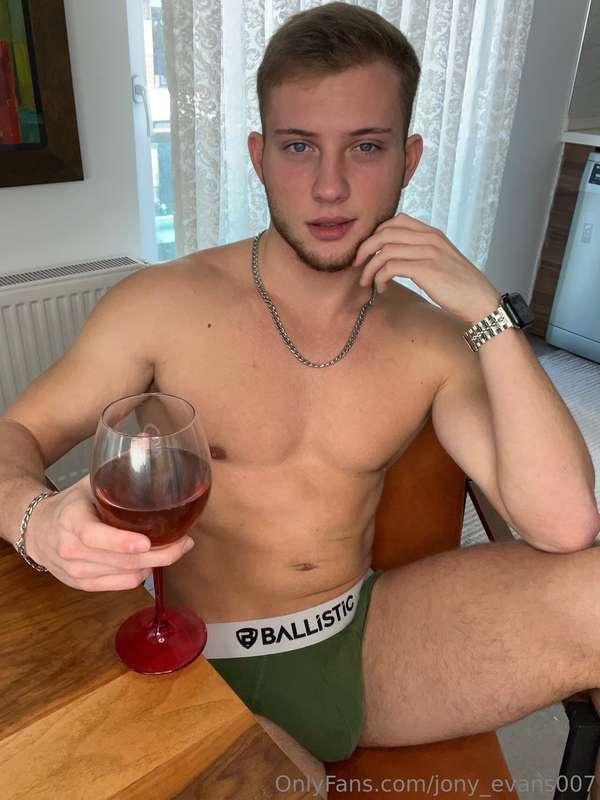 A glass of wine can make any evening more relaxed..... I'm i..