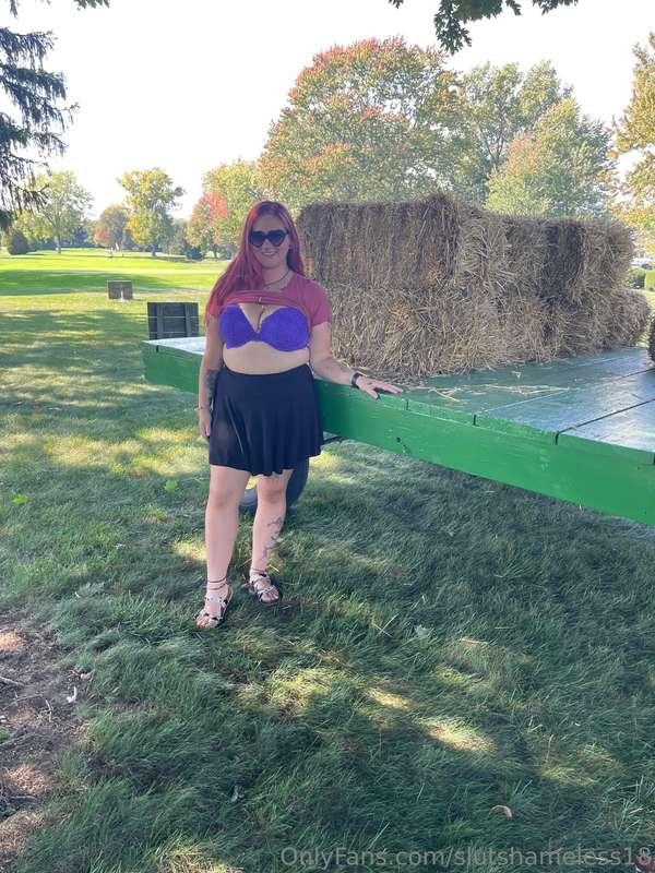 Golfing the last nice week this year was slutty & fun😝