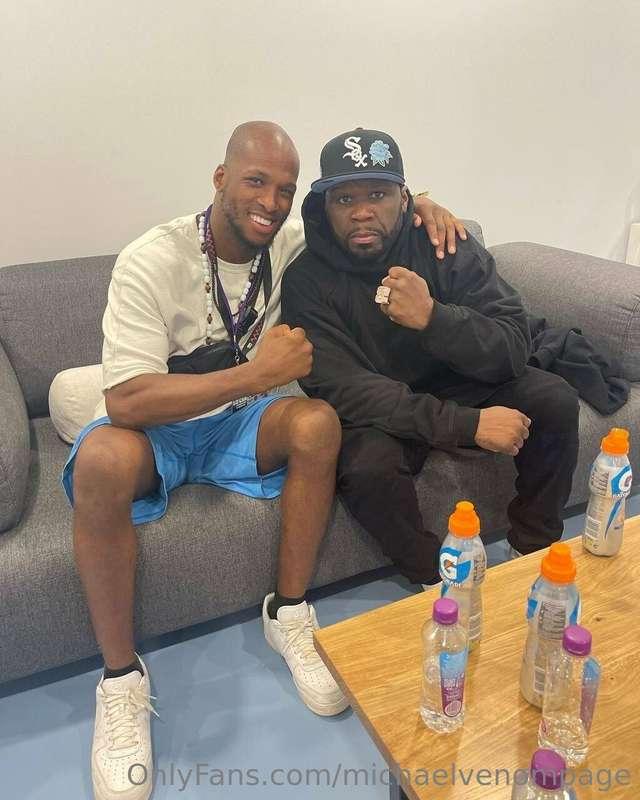 Bumped into the big bro! What’s your favourite 50 Cent track..