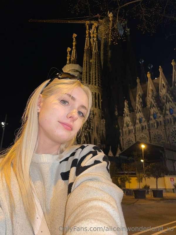 You know, I was so inspired by Barcelona. Some incredible ci..