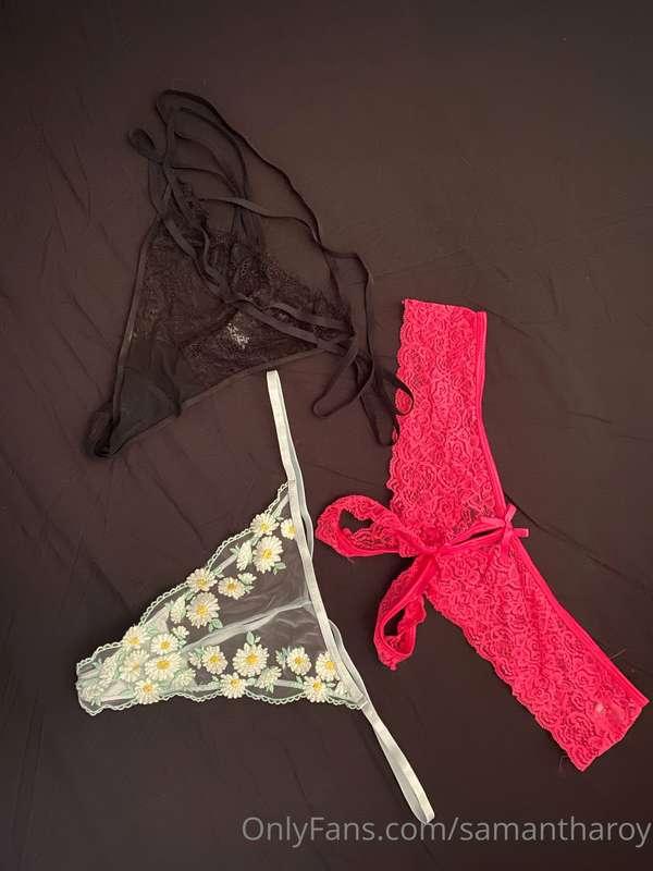 Now selling USED panties!!  $15- 24 hour wear  $20- 48 hour ..