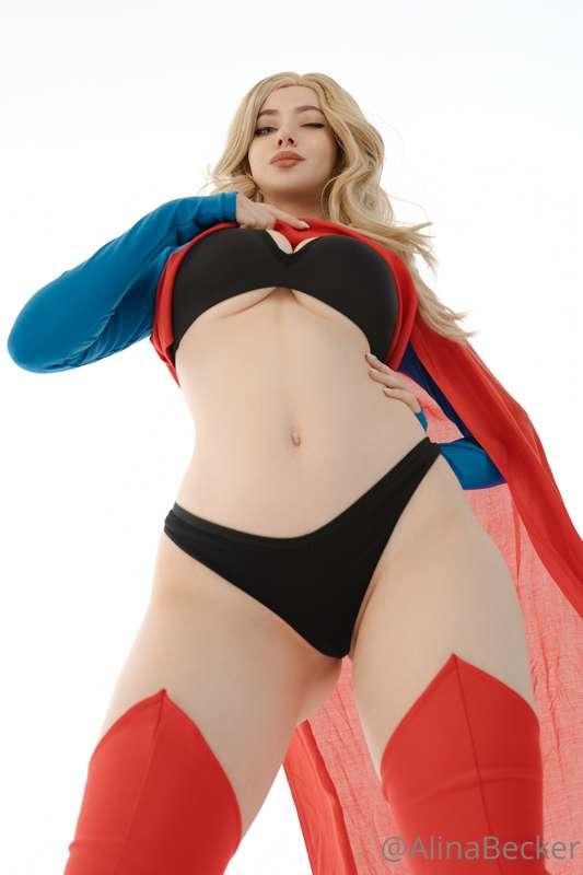 POV: you are in trouble and Super Girl came to rescue you (ﾒ..