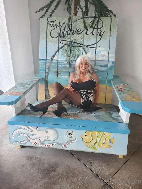 Out at dinner last now this is a chair you could do many thi..