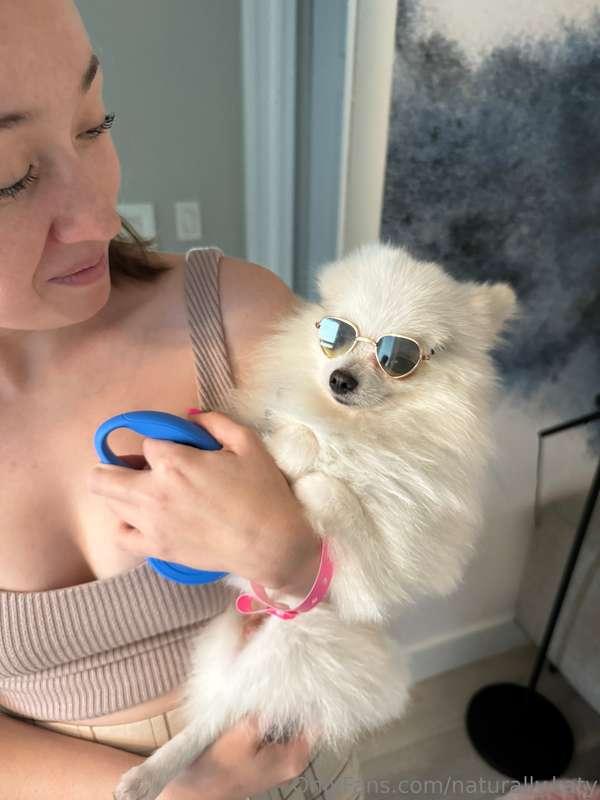 Me and Pippin enjoying the warm weather 🥰