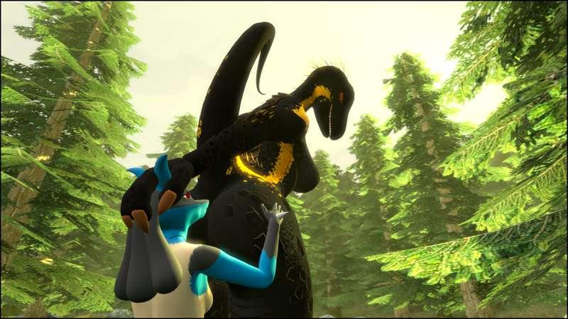 indoraptor affection!