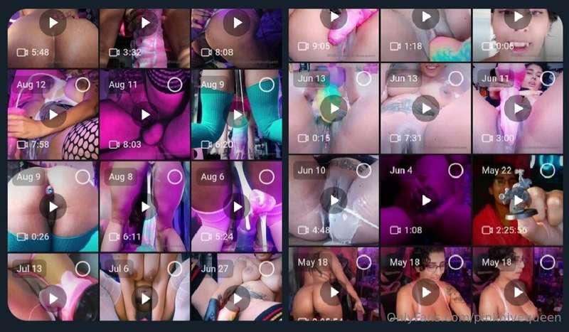 Looking back on how many vids I've posted on OF I'm actually..