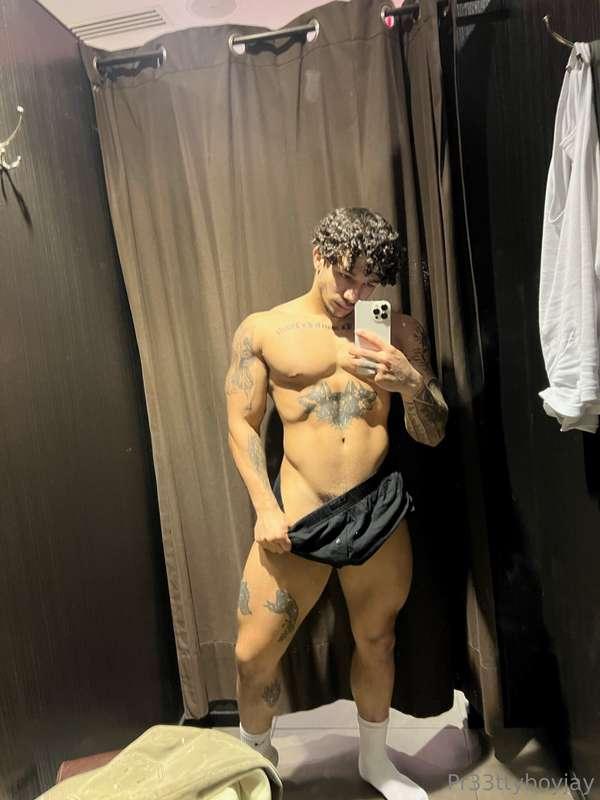 Who wants to be the first to see what’s under these shorts? ..
