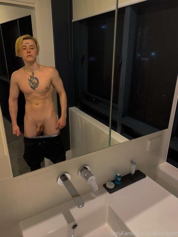 How do you like my cock soft ? Do you wanna see it nice and ..