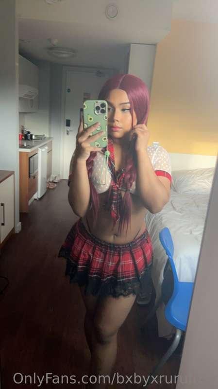 I have a video of me wearing this but naked

🔽🔽🔽🔽 it's on @b..