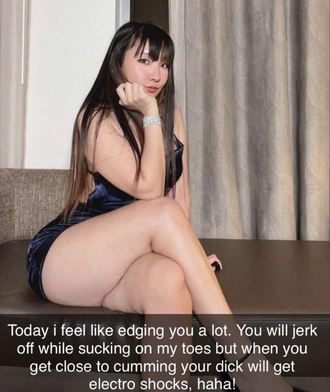 All for her amusement…