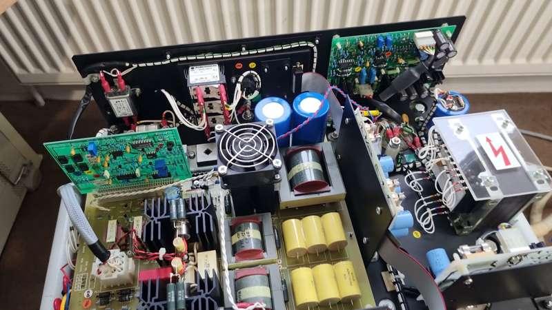 First 'light' with the huge microfocus source!