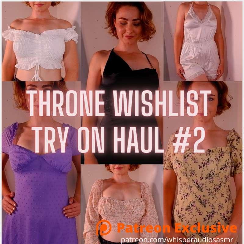 2022 - 10. [EXCLUSIVE] Throne Wishlist Try On Haul #2