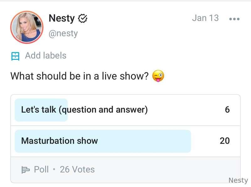 Live show this weekend, I haven't forgotten you guys!😉😘Thank..