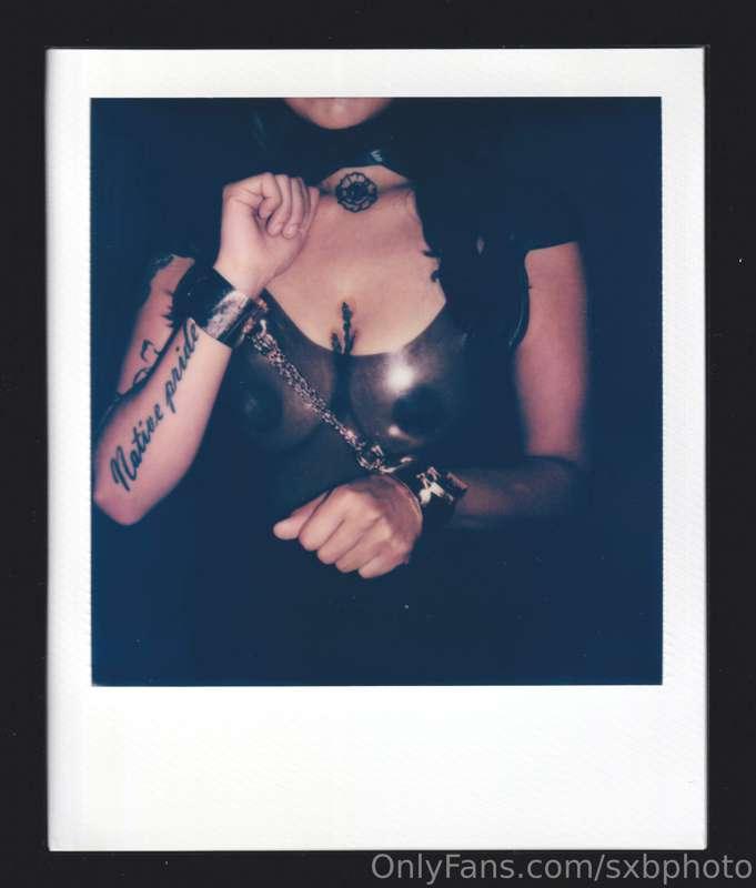 Polaroids of @lokkarose_ in latex