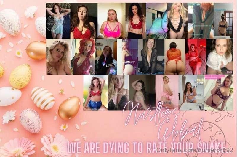 A few slutty lil bunnies wanting to see your carrot (if you ..