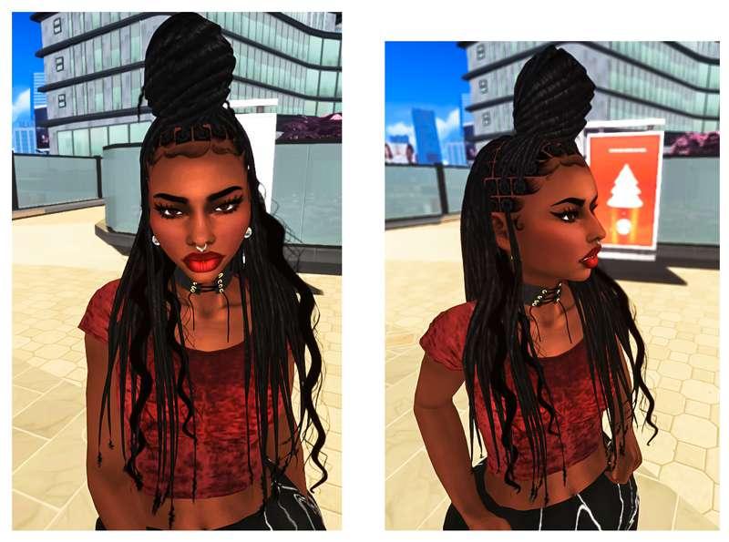 Faux Goddess Locs