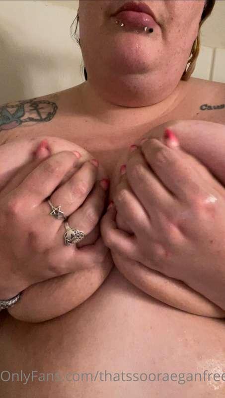 Steamy shower. See the full unfiltered version on my VIP pag..