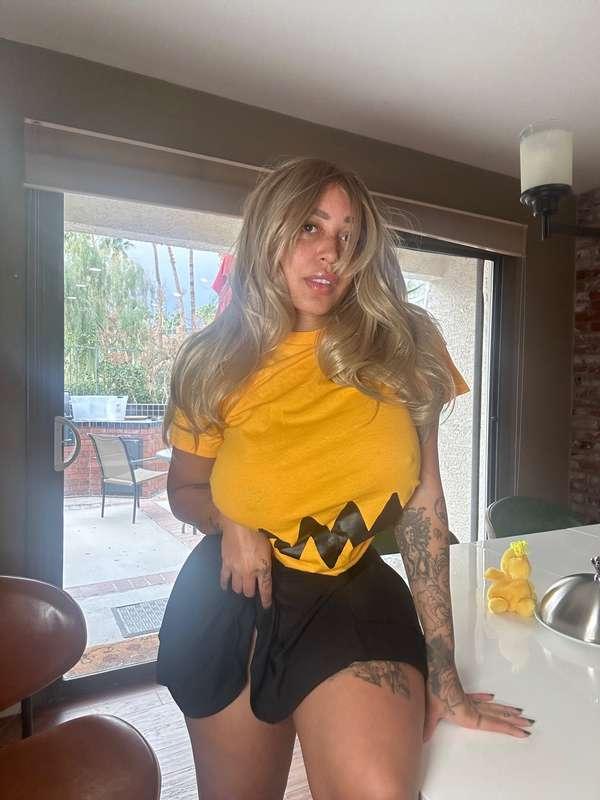 Peppermint Titty invites everyone to Charly Brown's for Than..