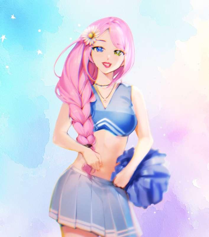 🎨 Cheerleader Art! 