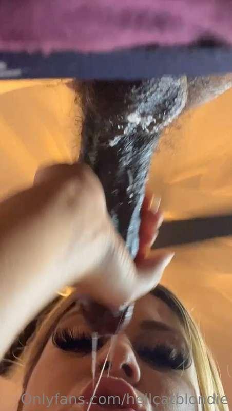 ahhhh bust your balls until you cum. white loser! black men ..