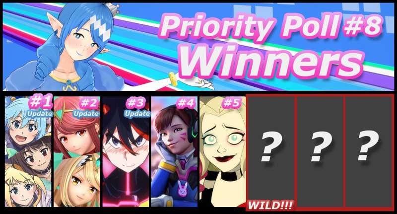 Priority Poll 8 Winners!!