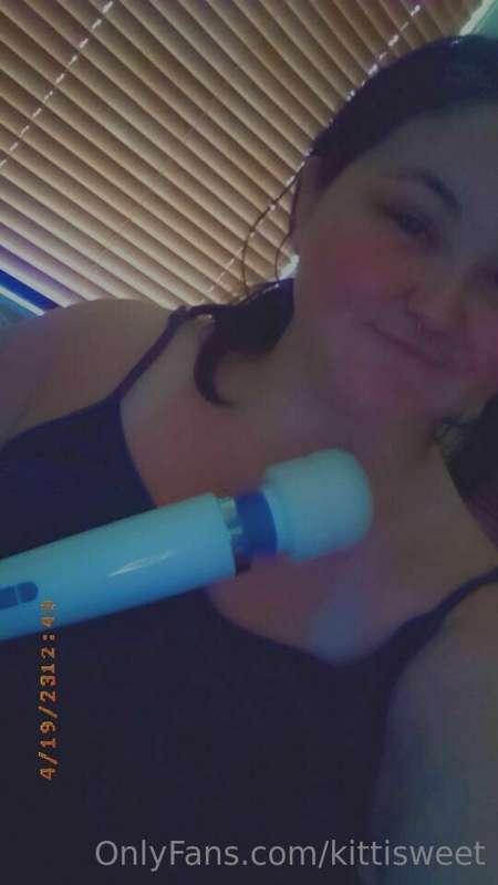 New toy! Watch me edge myself 😉