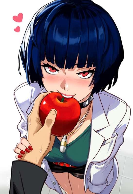 An apple won't keep her away + nsfw