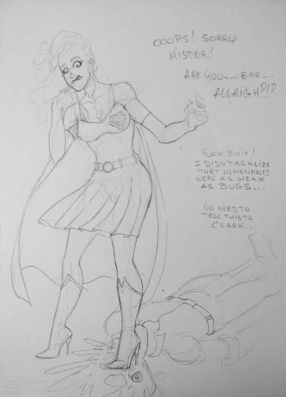Supergirl dicovers human weakness