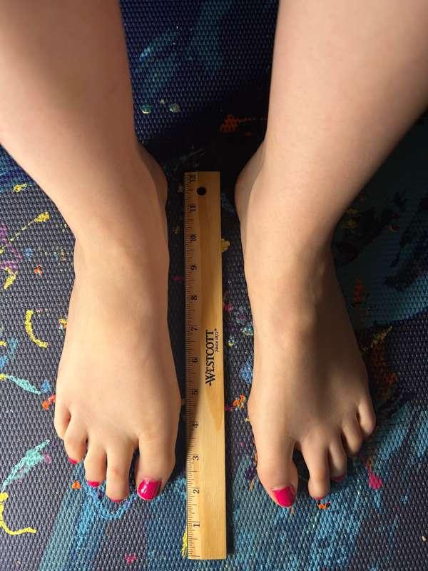 For those who inquire about my feet measurements 🥰🫶🏼🤪