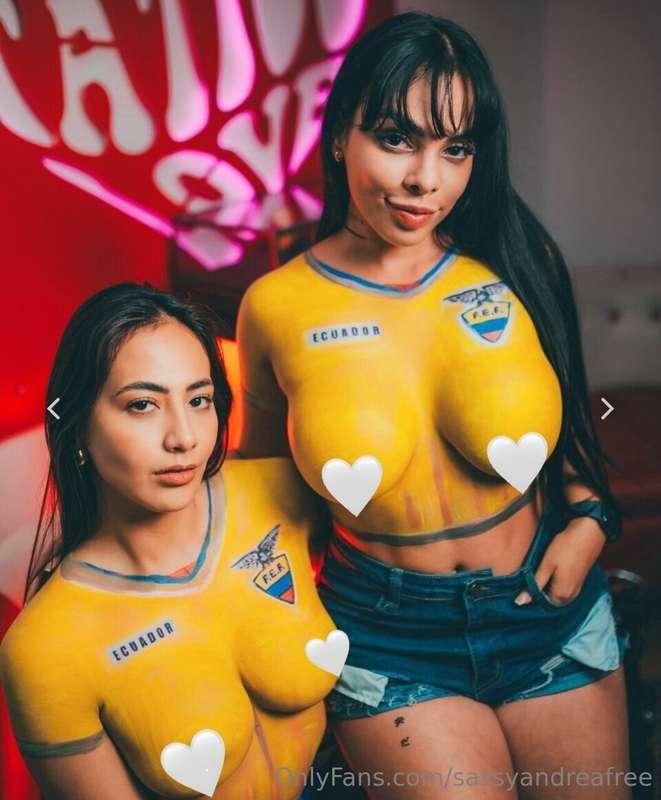 TUS JUGADORAS DE FUTBOL PORNOS‼️ ⚽️ 🇪🇨 Nos prestas tus pelot..