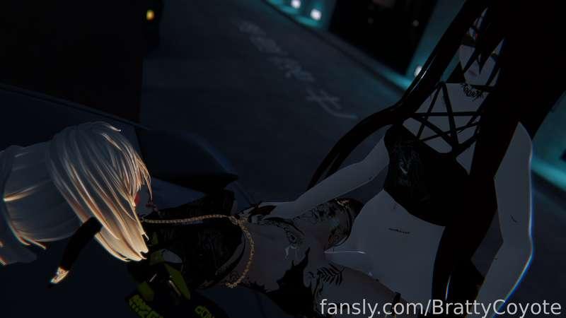 Fucked @ZeppieCV on the hood of a car, not sure whos car. lol



#fyp #vtuber #lewdtuber #vr #petite #futa