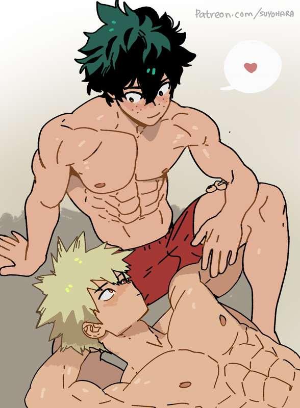 Deku and his boyfriend 😳