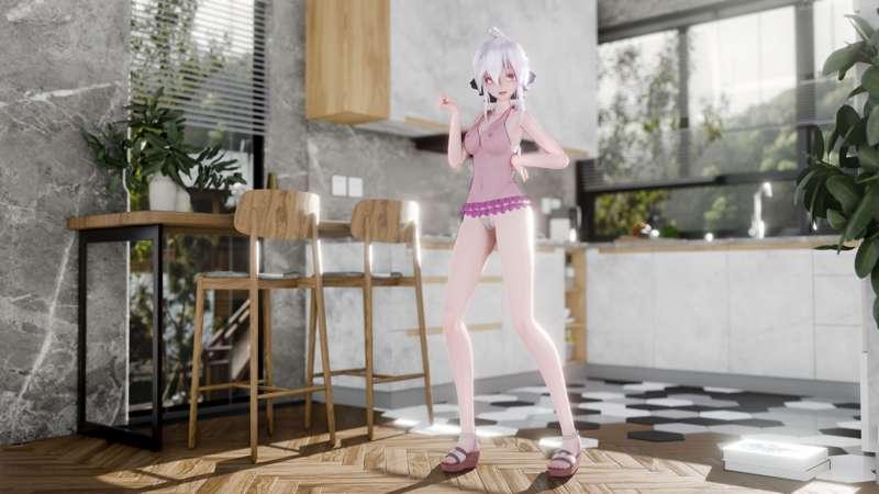 TDA Fishnet Dress Haku