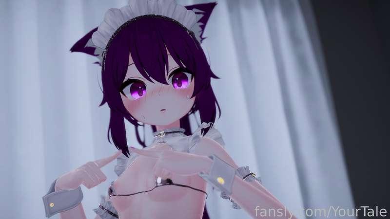 Hai I'm Tale your new maid~
How may I serve you today master?💕💕

| #vrchat | #VR | #cute | #vtuber | #vrc | #innocent | #petite | #HD | #fyp | #lewdtuber | #yourtale |#purple | #smallboobs | #lovely | #romantic | #neko | #shy | #maid | #adorable | #lewdmaid | #ecchi |