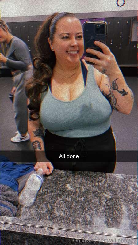 Another gym day 😘