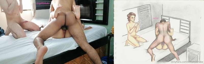 Hello guys! This is the second comparison between my drawing..