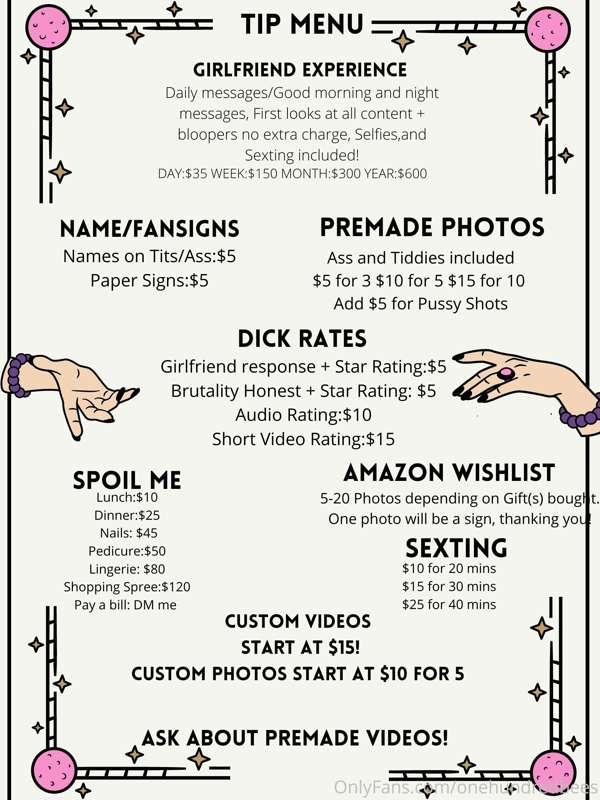 I finally made a tip menu!
If you have any questions- just a..