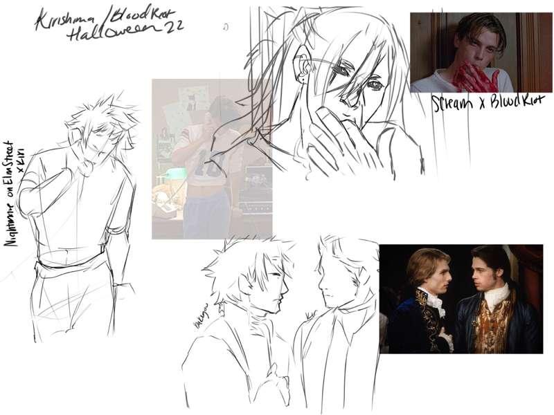 HALLOWEEN MONTH SKETCHES PT1