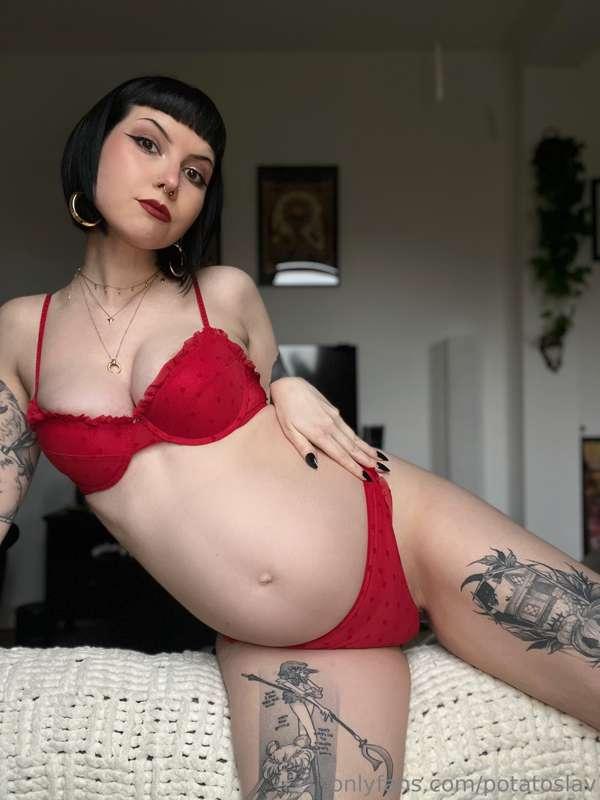 ok i’m definitely pregnant now lmao at least it made my tits..