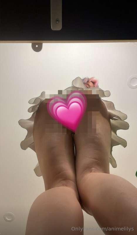 should i let you peek??? if you could guess the color of my ..