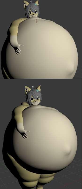 3D Body+Belly inflation test