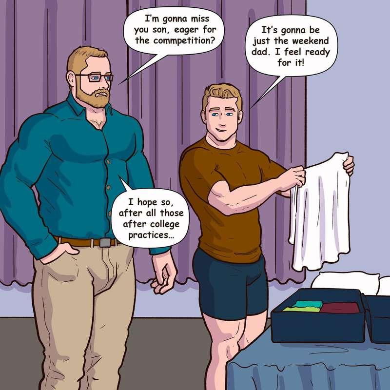 Comic N43 - Wrestling Championship