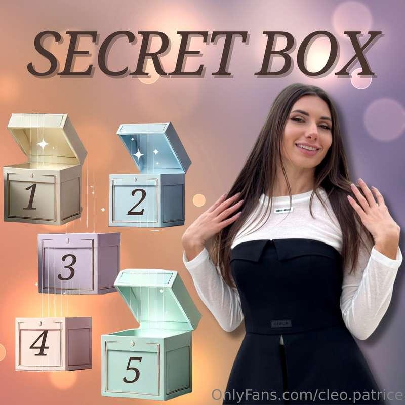 ✨ Secret Box - choose your surprise! ✨Ready to try your luck..